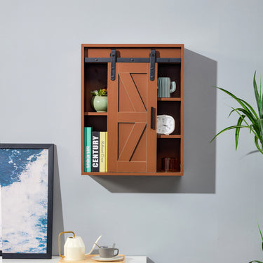 NIMBIS Wood Wall-Mounted Storage Cabinet
